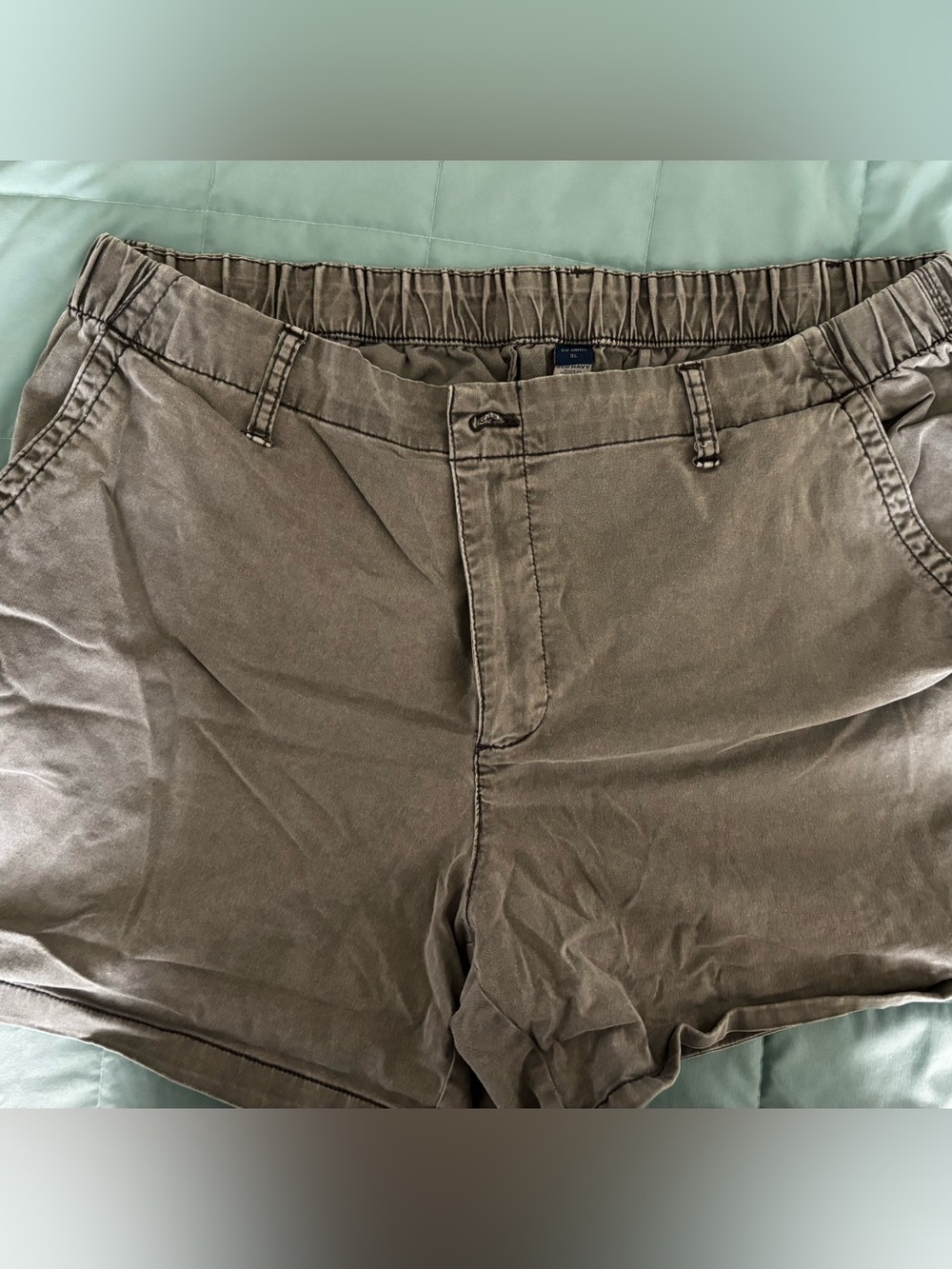 Old Navy Grey OG Chino Women's Casual Pull-On Shorts